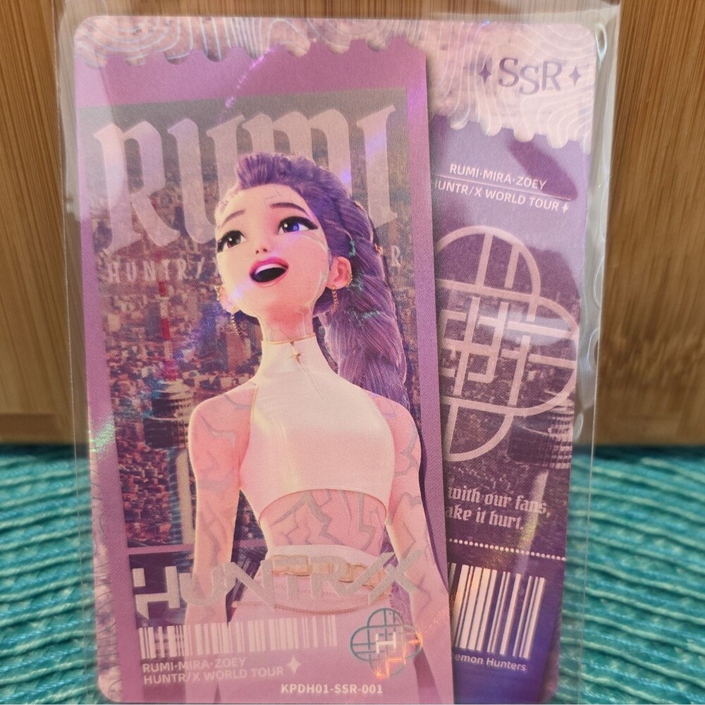KAYOU KPop Demon Hunters Rumi SSR Hologram #KPDH01-SSR-001